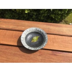 Skl / Sorte Striber med Hvid Kant