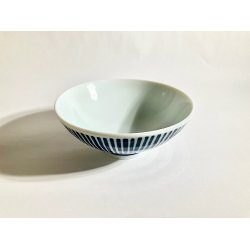 Risskl / Hvid, Bl Linjer