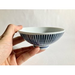 Risskl / Hvid, Bl Linjer